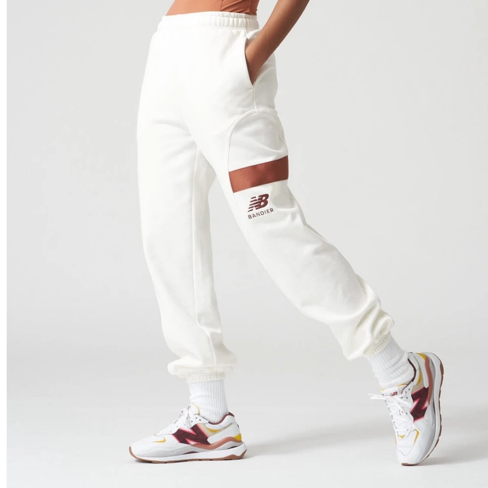 NEW BALANCE X BANDIER FLEECE JOGGER 2XL CREAM